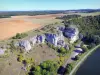 Paesaggi della Yonne - Rochers du Saussois tra i campi e il fiume Yonne