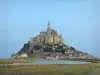 Paisagens da Normandia - Mont-Saint-Michel e sua baía