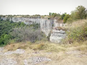 Paisajes de la Côte-d'Or - Acantilados de Saint-Romain y Orches