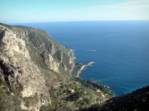 Paisajes del litoral de la Costa Azul - Cornisas con vistas a la Costa y el Mar