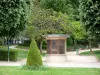 Parc de Choisy - Allées du parc dans un cadre de verdure