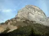 Parc Naturel Régional de Chartreuse - Massif de la Chartreuse : vue sur la Dent de Crolles (montagne)