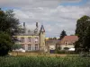Le Parc Naturel Régional du Vexin Français - Parc Naturel Régional du Vexin Français: Château de Théméricourt (manoir rural) abritant la Maison du Parc