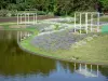 Parco floreale di Parigi - Oche Canada (oche) presso il lago