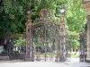 Parco Monceau - Parco cancello di ingresso