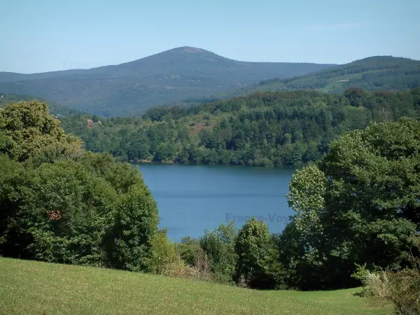 Parco Naturale Regionale dell'Alta Linguadoca - Prairie, alberi, lago e colline boscose Laouzas