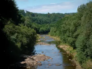 Parco Naturale Regionale dell'Alta Linguadoca - Fiume alberato