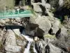 Parco Naturale Regionale dei Monti d’Ardèche - Ponte che attraversa un fiume con rocce
