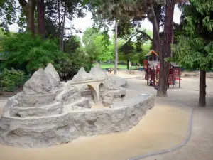 Park Montsouris - Speelplaats voor kinderen