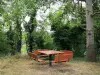 Parque Departamental Ile-Saint-Denis - Mesa de picnic