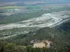 Paysages des Alpes-de-Haute-Provence - Vue sur la vallée de la Durance