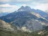 Paysages des Alpes-de-Haute-Provence - Alpages (pâturages) et montagnes