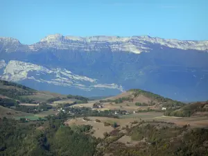 Paysages du Dauphiné - Vue sur les montagnes