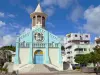 Paysages de la Martinique - Façade de l'église de l'Immaculée-Conception de Rivière-Pilote