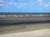 Paysages du Nord - Côte d'Opale : plage et mer du Nord