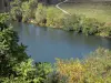 Paysages du Tarn-et-Garonne - Vue sur le fleuve Garonne bordé d'arbres