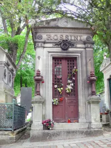 Père-Lachaise cemetery - Tomb of Rossini