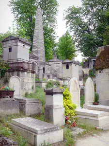 Père-Lachaise cemetery - Graves of the cemetery