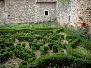 Pérouges - Haus der Prinzen: Hortulus (mittelalterlicher Garten)