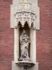 Perpignan - Standbild des Tors Notre-Dame du Castillet