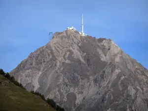 Pic du Midi von Bigorre - Pic du Midi alla parte superiore che è l'osservatorio astronomico