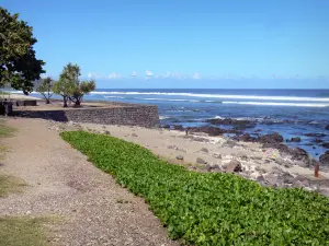 Plage de Grands Bois - Strand en de Indische Oceaan