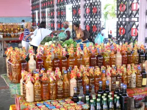 Pointe-à-Pitre - Golpes Stall Muelle mercado