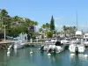 Pointe-à-Pitre - Marina Bas-du-Fort: Jachthafen und seine angelegten Boote