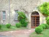 Pompadour castle - Facade of the castle