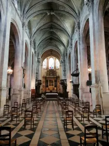 Pontoise - Choir of the Saint-Maclou cathedral