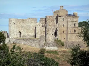 Portes castle - Medieval fortress and Renaissance bastion; in the Cévennes