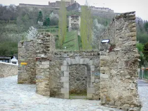 Prats-de-Mollo-la-Preste - Overdekte loopbrug naar Fort Lagarde