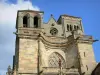 Priorato de Souvigny - Fachada de la iglesia prioral de San Pedro y San Pablo