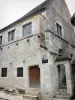 Provins - Façade de la grange aux dîmes