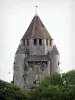 Provins - Turm César (Bergfried, Wachturm) versehen mit Ecktürmchen