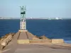 Punta de Grave - Tag la Pointe de Grave con vistas al estuario de la Gironda y el ir y venir de los barcos