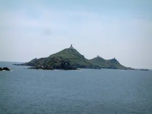 Punta de la Parata - La punta de la Parata, con vistas al archipiélago (islas) del sanguinario