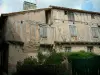 Puycelsi - Antigua casa de ladrillo, piedra y madera