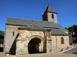 Quézac - Église Notre-Dame (ancienne collégiale)