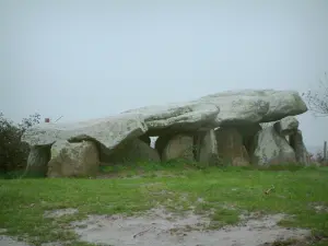 Regionaler Naturpark Brière - Dolmen von Kerbourg