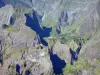 Réunion National Park - Aerial view of the Mafate cirque