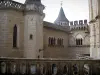 Rocamadour - Ehemaliger bischöfliche Palast, der das Museum Art Sacré (sakrale Kunst) birgt