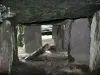 La Roche-aux-Fées - Dolmen (megalítico monumento: pasarela cubierta) para Essé