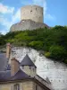 La Roche-Guyon - Château et son donjon perché