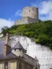 La Roche-Guyon - Château et son donjon perché