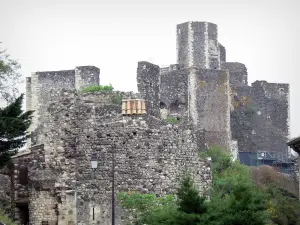 Rochemaure - Überreste des Schlosses von Rochemaure