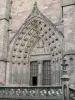 Rodez - Noord-portaal van de kathedraal Notre-Dame