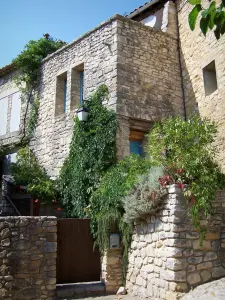 La Roque-sur-Cèze - Casa di pietra