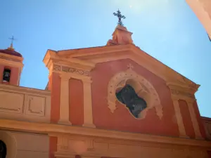 Roquebrune-Cap-Martin - Colorful chiesa barocca
