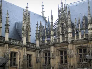 Rouen - The palais de justice (law courts)